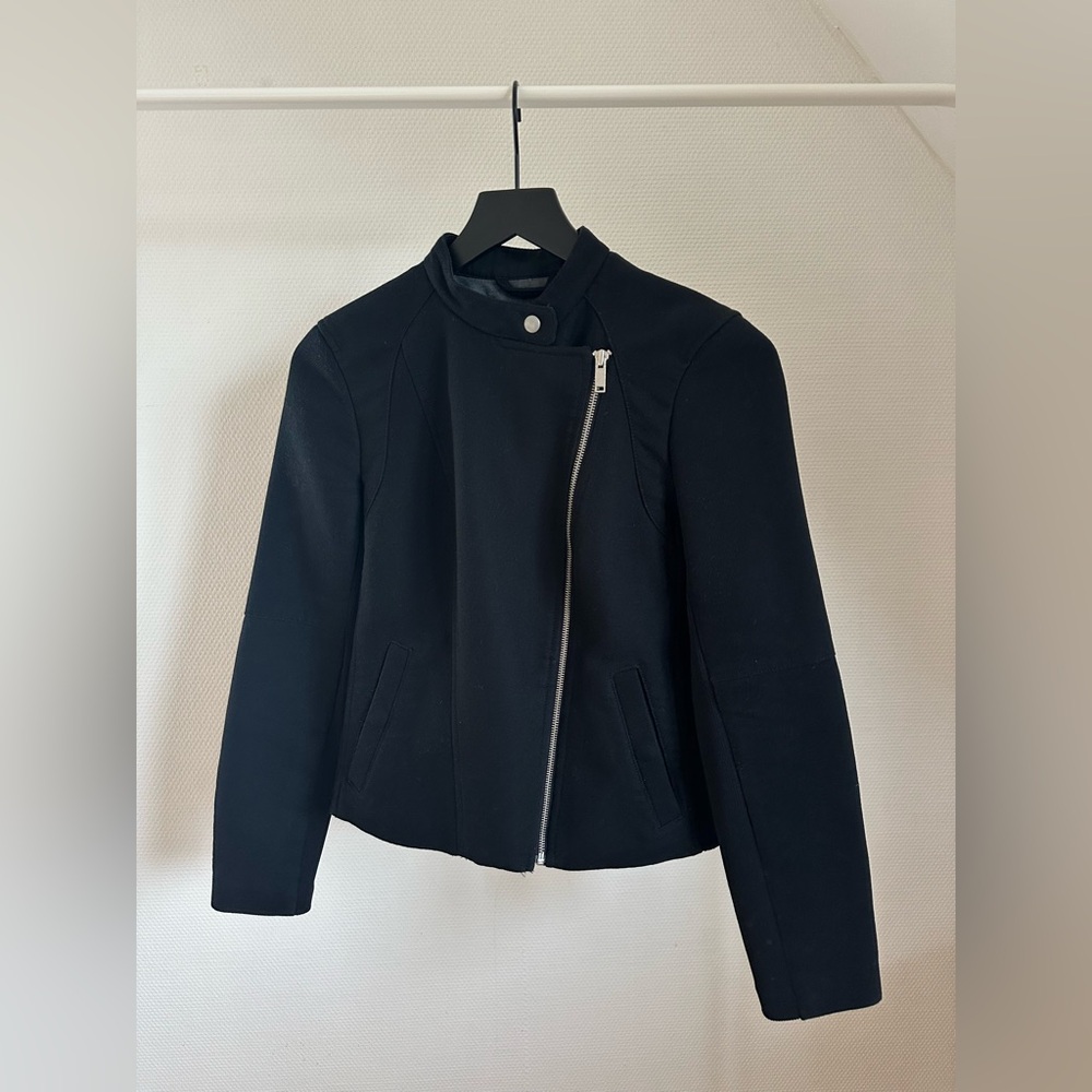 GAP Women's Black Moto Jacket